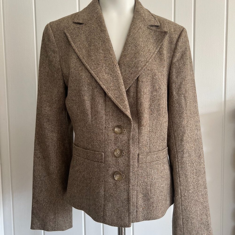 Ann Taylor Wool Blazer Gently Worn